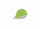 US Basic New Jersey 6 Panel Cap - Lime