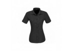 US Basic Ladies Short Sleeve Kensington Shirt - Black