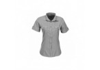 US Basic Ladies Short Sleeve Kensington Shirt - Grey