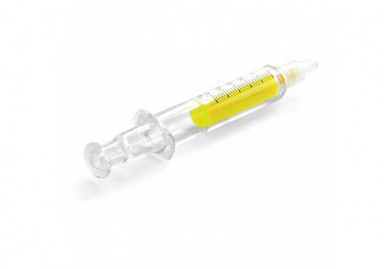 Syringe Highlighter - Yellow