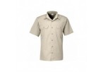 US Basic Mens Short Sleeve Wildstone Shirt - Khaki
