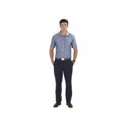 US Basic Mens Short Sleeve Windsor Shirt