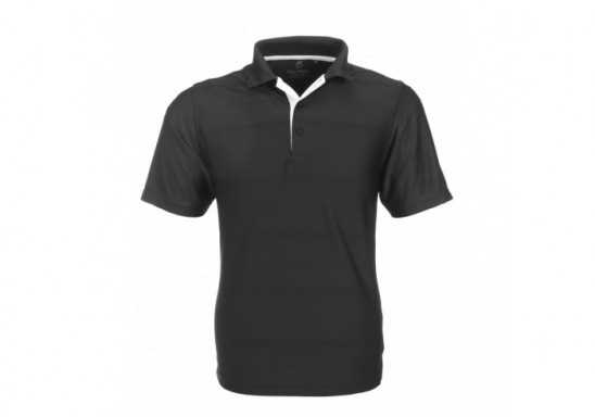Gary Player Mens Admiral Golf Shirt - Black