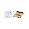 Eco-Logical A6 Mini Notepad - Black Only
