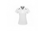 Splice Ladies Golf Shirt - White