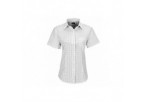 US Basic Aston Ladies Short Sleeve Shirt - White