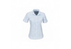 US Basic Ladies Short Sleeve Kensington Shirt - Light Blue