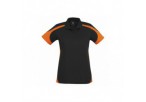 Talon Ladies Golf Shirt - Orange