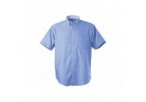 US Basic Aspen Mens Short Sleeve Shirt - New Blue