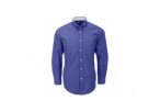 US Basic Aspen Mens Long Sleeve Shirt - Blue