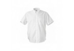 US Basic Aspen Mens Short Sleeve Shirt - White