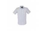 US Basic Aston Mens Short Sleeve Shirt - White