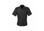 US Basic Mens Short Sleeve Milano Shirt - Black