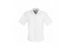 US Basic Mens Short Sleeve Milano Shirt - White