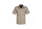US Basic Mens Short Sleeve Wildstone Shirt - Stone
