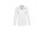 US Basic Ladies Long Sleeve Wildstone Shirt - White