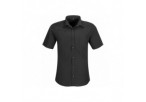 US Basic Mens Short Sleeve Kensington Shirt - Black