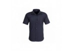 US Basic Mens Short Sleeve Kensington Shirt - Navy