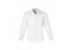 US Basic Mens Long Sleeve Milano Shirt - White