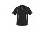 Mens Razor Golf Shirt - Black