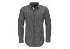 US Basic Kenton Mens Long Sleeve Shirt - Black