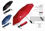 Whimsical Compact Umbrella - Navy
