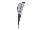 Sharkfin Banners-3.0m Single Sided