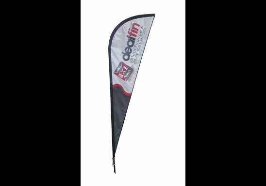 Sharkfin Banners-3m Double Sided