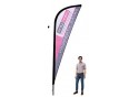 Sharkfin Banners-4m Single Sided