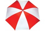 Golf Umbrella with Eva Handle - Red/White