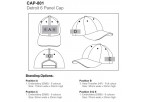 Us Basic Detroit 6 Panel Cap - Branding Guidelines