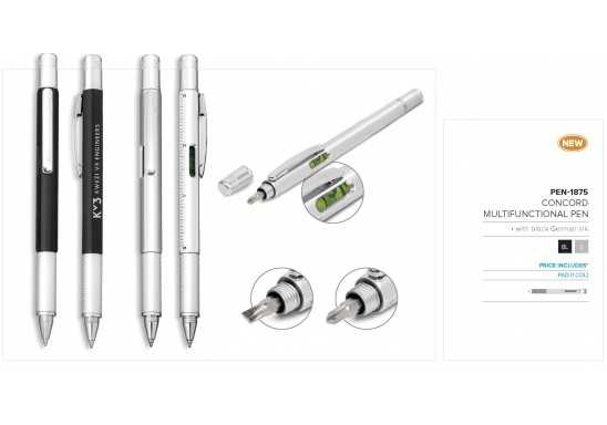 Concord Multi-Functional Pen