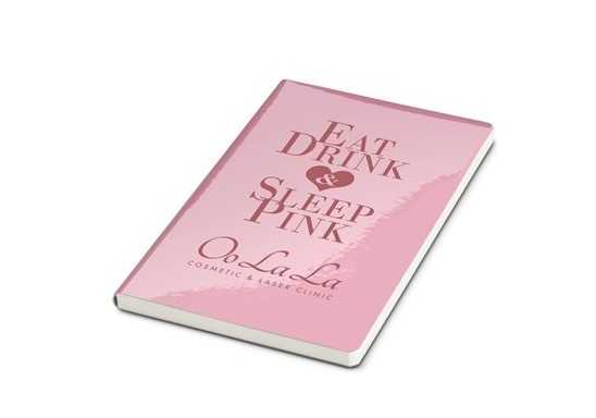 Reflections A5 Notebook - Pink