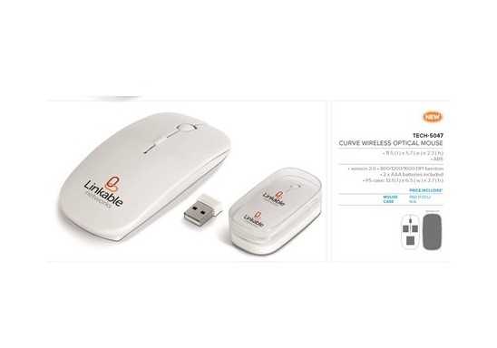 Curve Wireless Optical Mouse