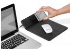 Ashburton Mousepad With Wireless Charger - Black