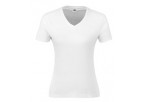 US Basic Ladies Super Club 165 V-Neck T-Shirt - White
