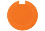 License Disk Holder with sticker - Orange