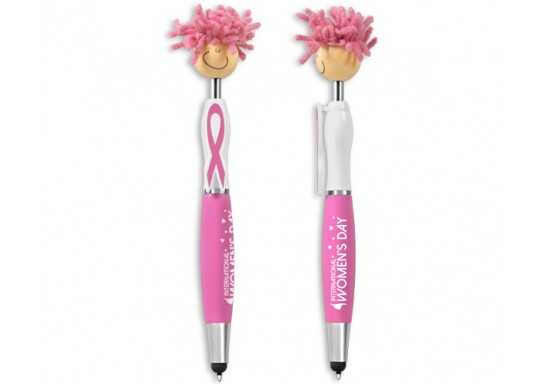 Breast Cancer Awareness Moptopper Stylus Pen