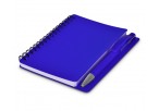 PLASMA NOTEBOOK AND PEN - Blue