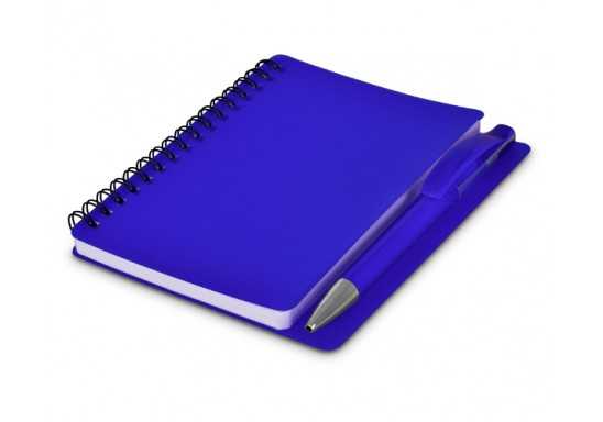 PLASMA NOTEBOOK AND PEN - Blue
