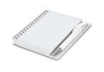 PLASMA NOTEBOOK AND PEN - White