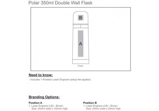 Polar 350ml Double-Wall Flask