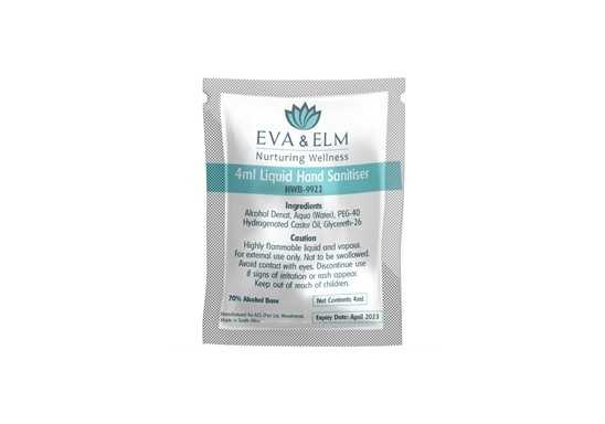 Eva & Elm Buxton Liquid Hand Sanitiser - 4ml