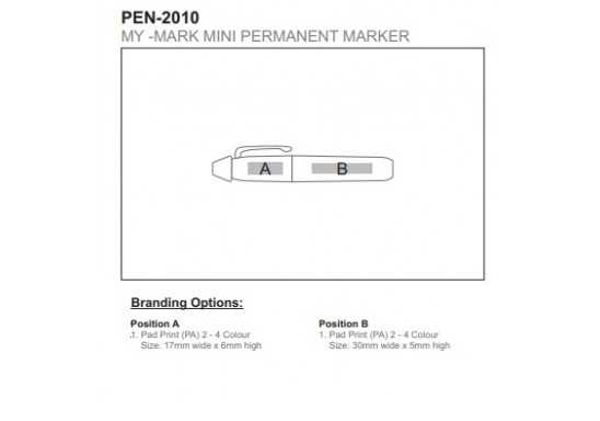 My-Mark Mini Permanent Marker