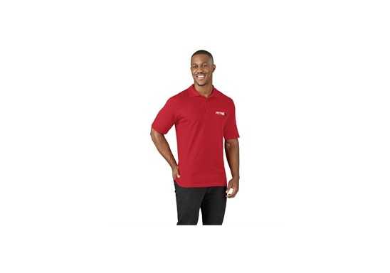 US Basic Mens Cardinal Golf Shirt