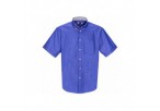 US Basic Aspen Mens Short Sleeve Shirt - Blue